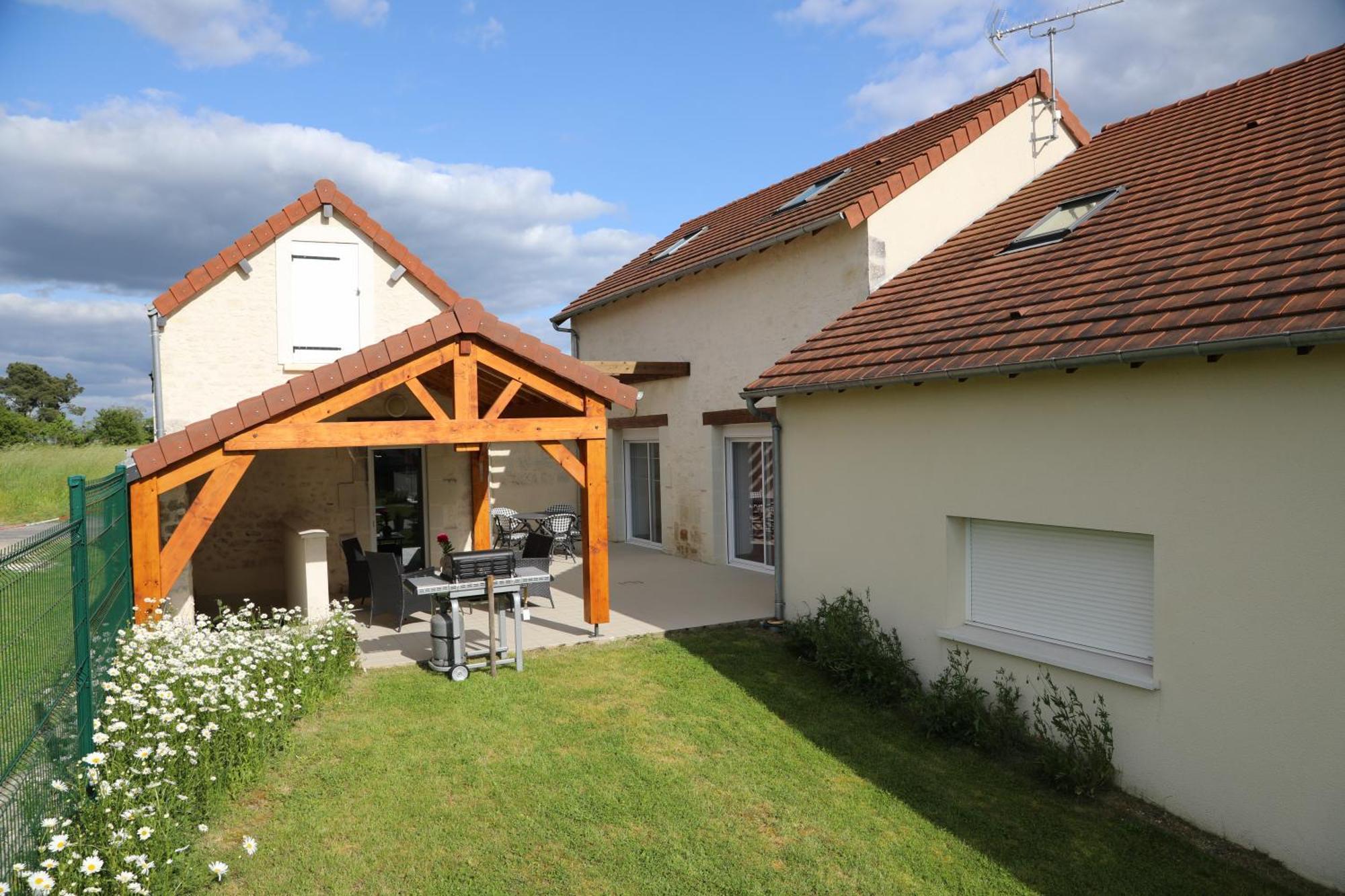 Gite Montgolfiere 6 Personnes Châtellerault Exterior foto